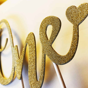 1st Birthday Cake Topper - Merry Expressions
