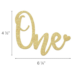 1st Birthday Cake Topper - Merry Expressions