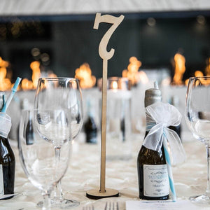 Wooden Table Numbers Set (1-25) - Merry Expressions
