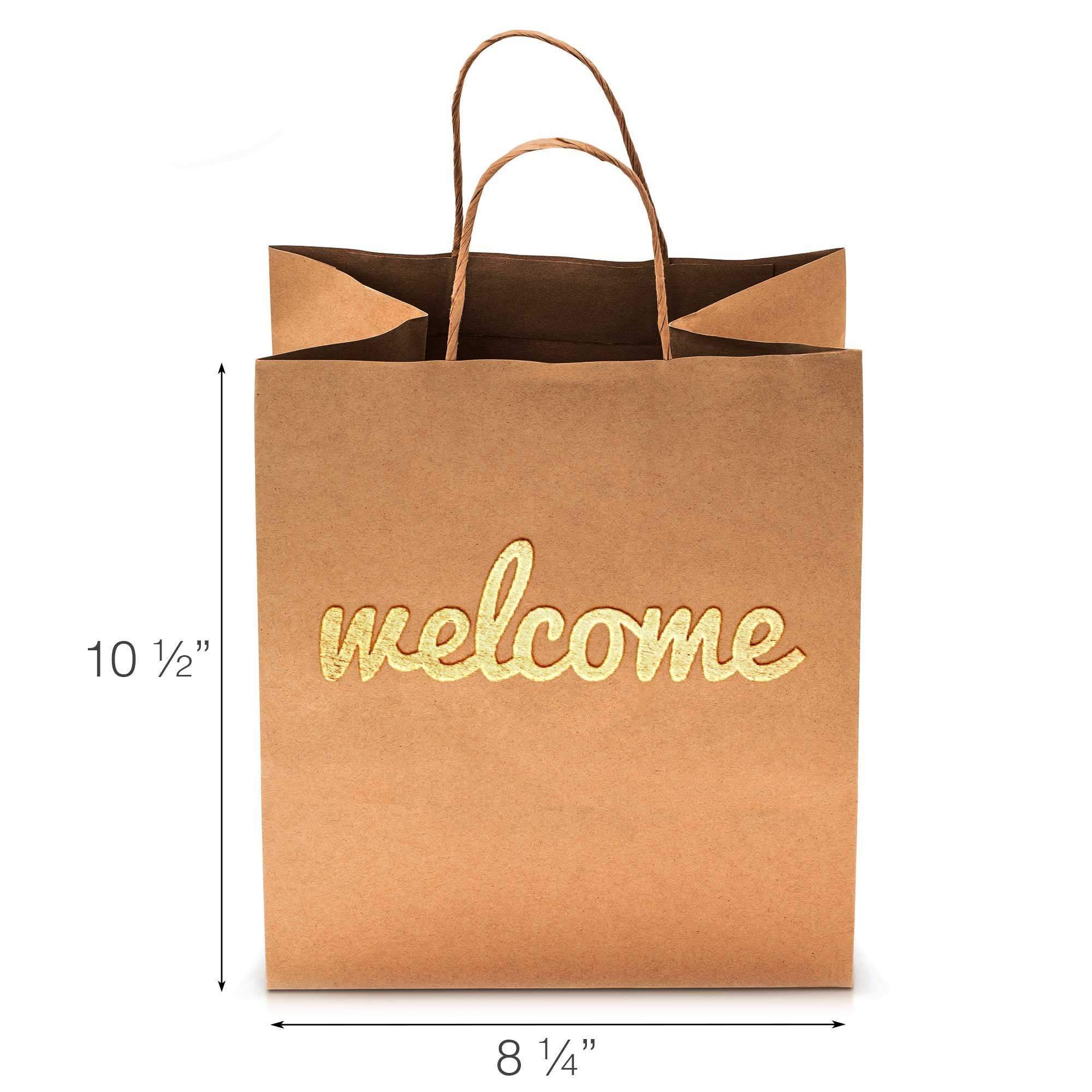 Welcome Gift Bags - 12 Pack - Merry Expressions