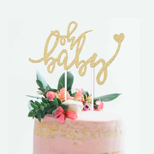Baby Shower Cake Topper - Merry Expressions