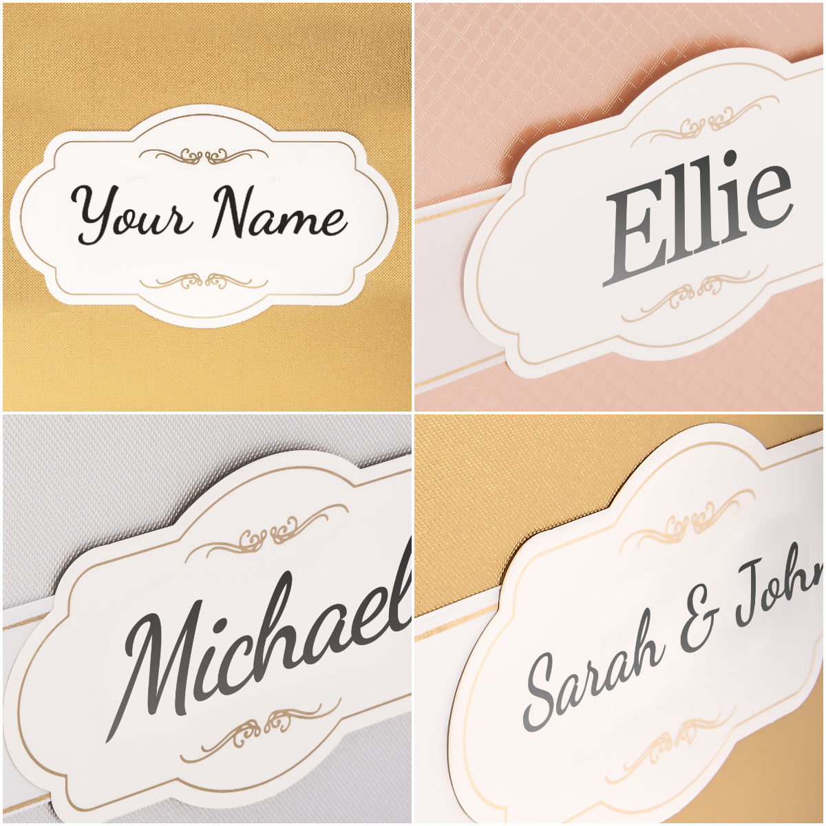 Personalized Label for Card Box
