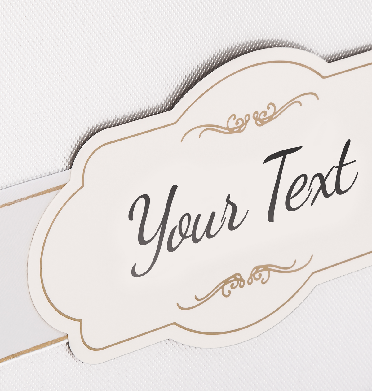 Personalized Label for Card Box