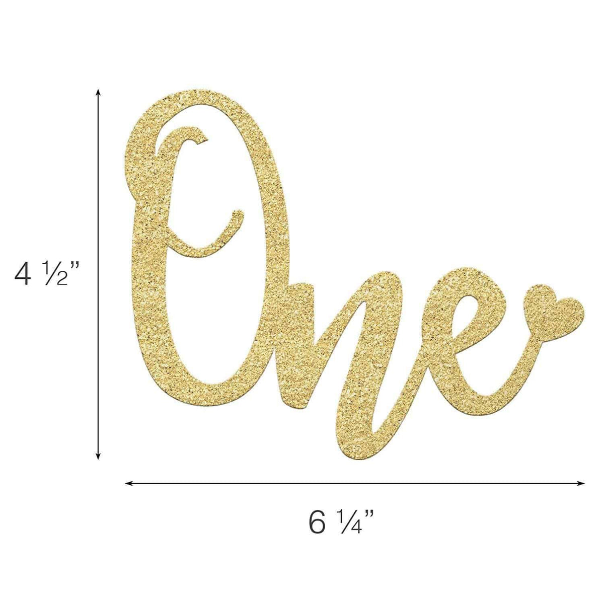 1st Birthday Cake Topper - Merry Expressions