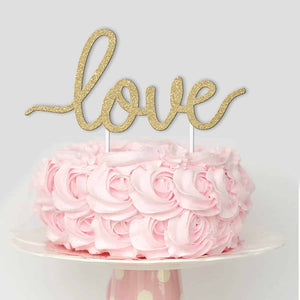 Love Cake Topper - Merry Expressions