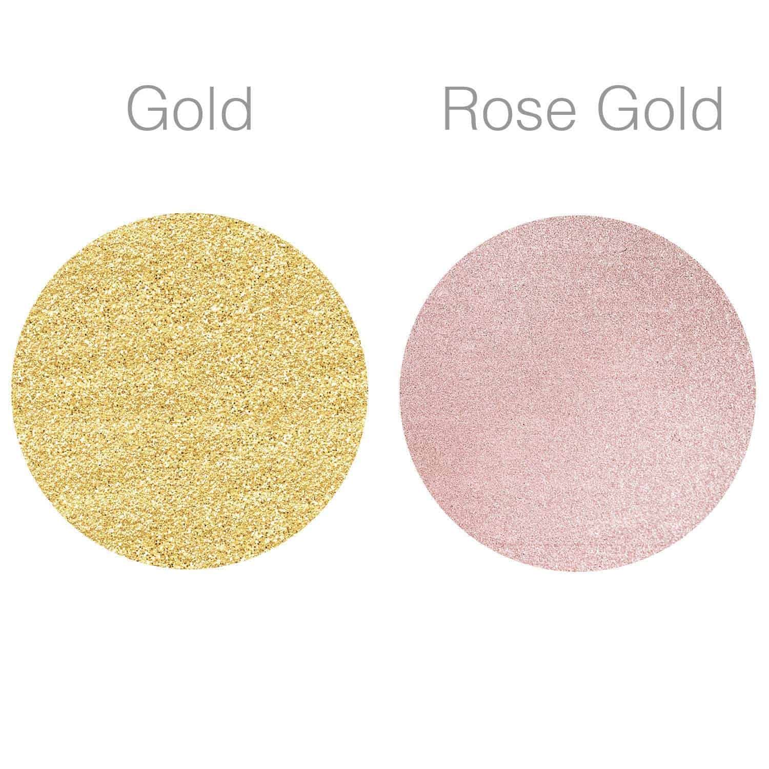 Baby Shower Cake Topper - Gold - Merry Expressions