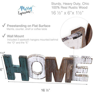 Rustic Home Sign - Merry Expressions