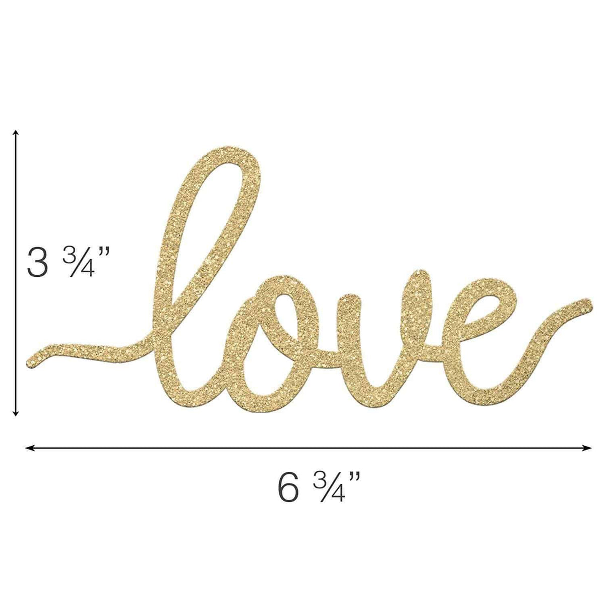 Love Cake Topper - Merry Expressions