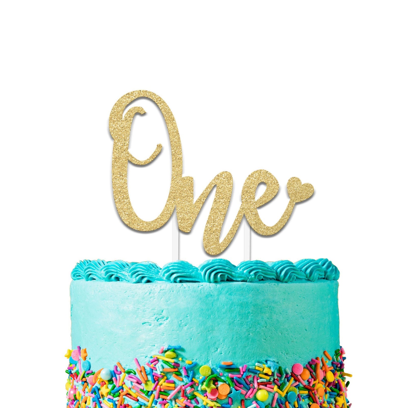 1st Birthday Cake Topper - Merry Expressions