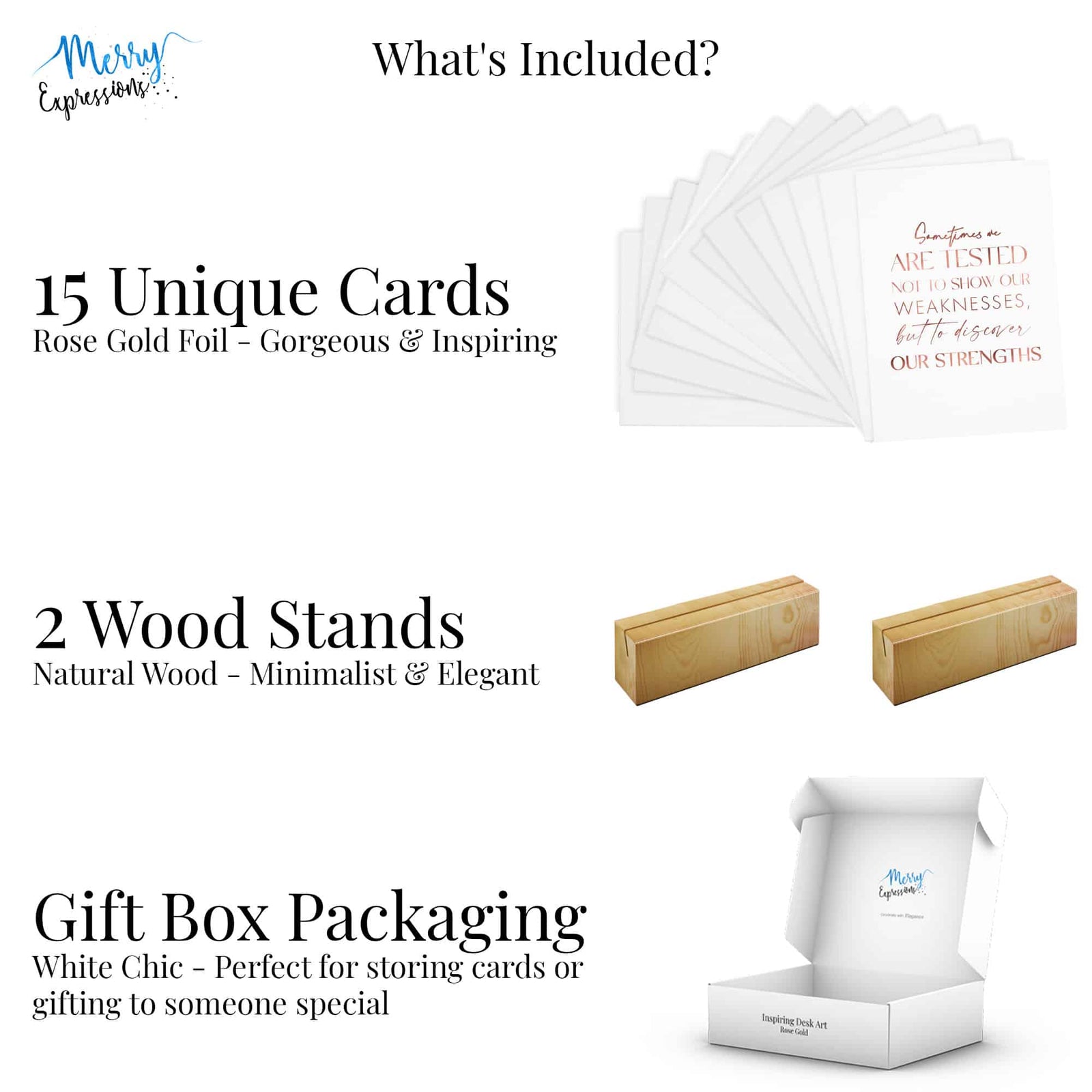 Inspirational Desk Art - Merry Expressions