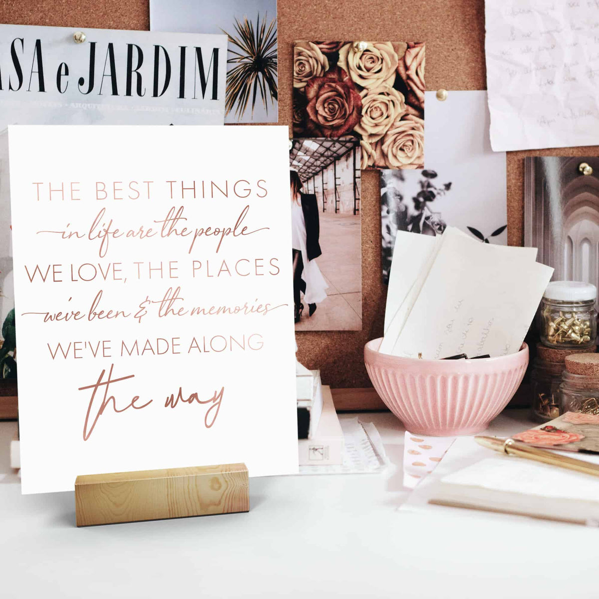 Inspirational Desk Art - Merry Expressions