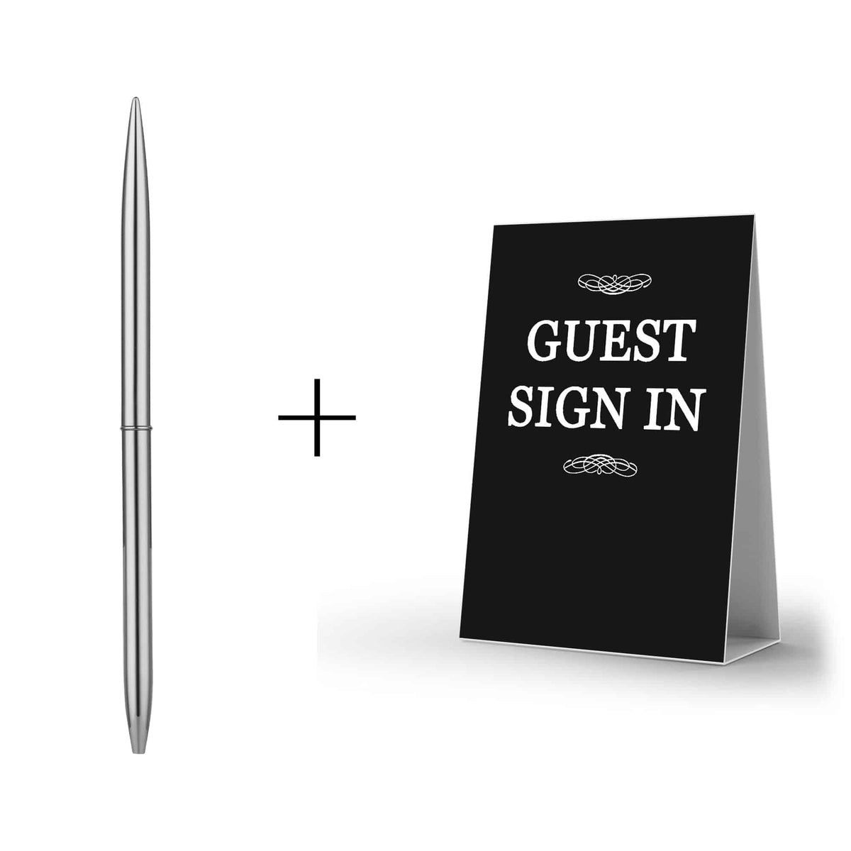 Guest Book & Pen - Merry Expressions