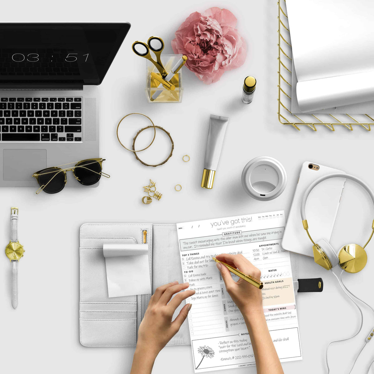 Daily Planner Pad - Merry Expressions