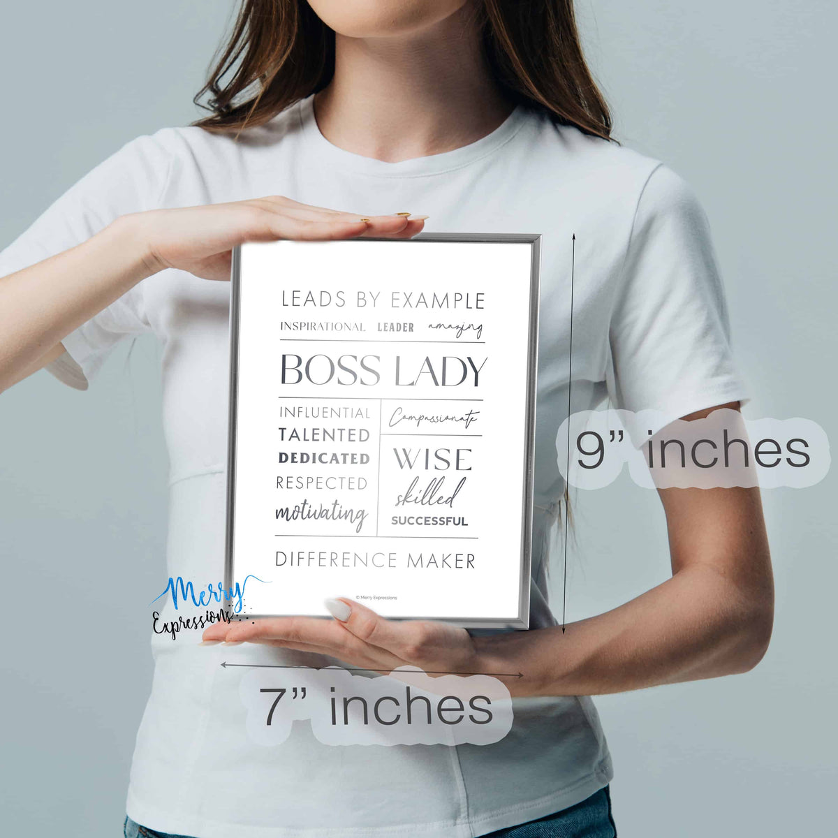 Boss Lady Affirmations Artwork - Merry Expressions